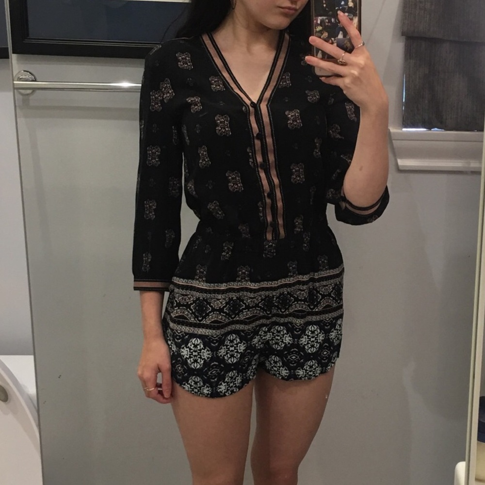 Kendall & Kylie 3/4 sleeve Romper